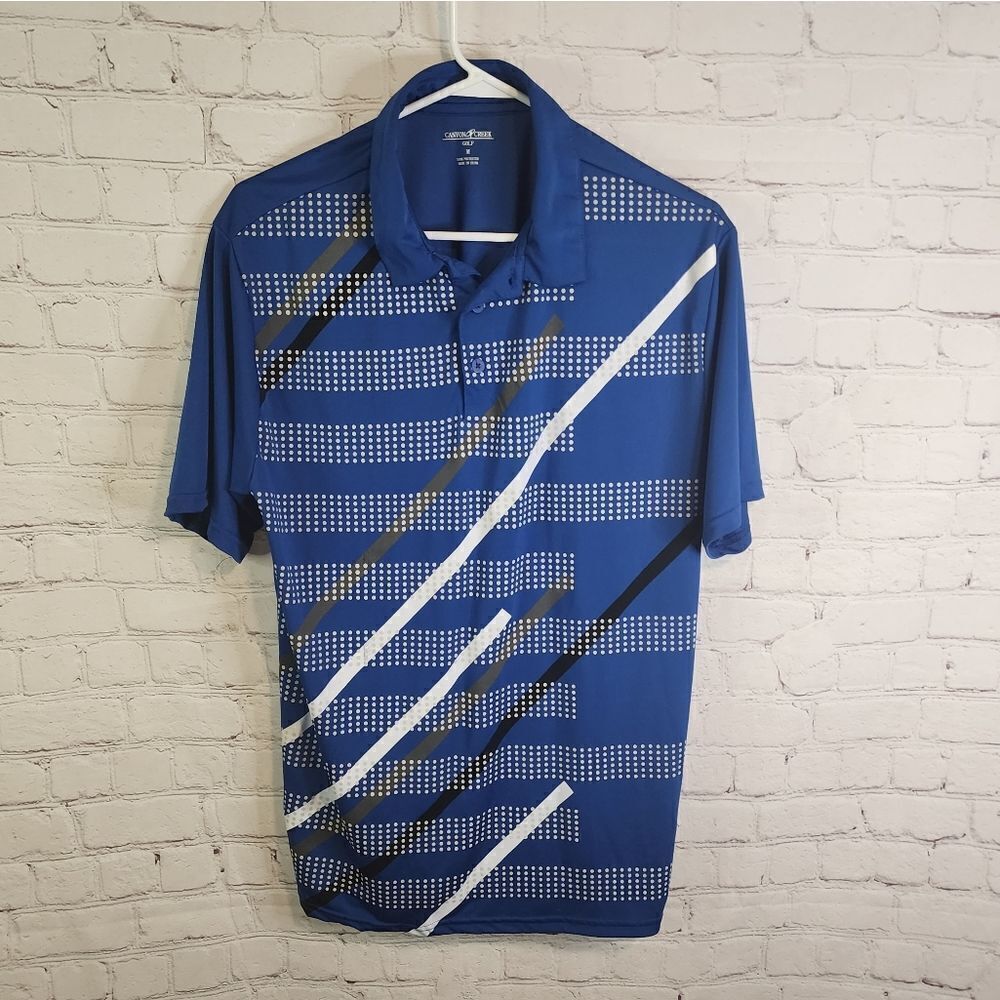 Men's Canyon Creek golo polo, size Medium